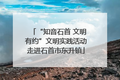 “知音石首 文明有约”文明实践活动走进石首市东升镇