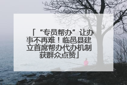“专员帮办”让办事不再难！临邑县建立首席帮办代办机制获群众点赞