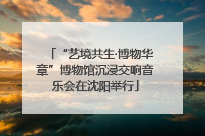 “艺境共生·博物华章”博物馆沉浸交响音乐会在沈阳举行