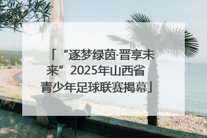 “逐梦绿茵·晋享未来”2025年山西省青少年足球联赛揭幕