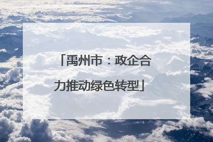 禹州市：政企合力推动绿色转型