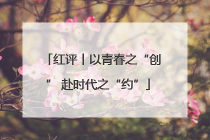 红评丨以青春之“创” 赴时代之“约”