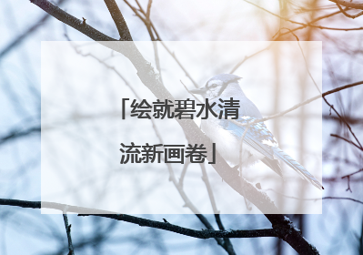 绘就碧水清流新画卷