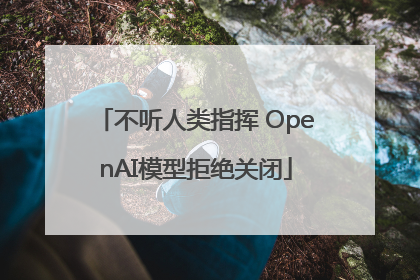 不听人类指挥 OpenAI模型拒绝关闭