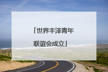 世界丰泽青年联谊会成立