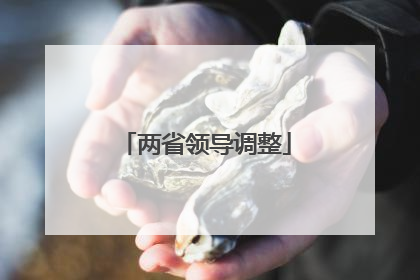 两省领导调整