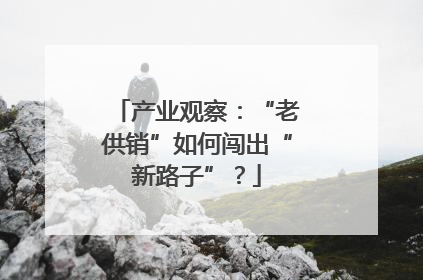 产业观察：“老供销”如何闯出“新路子”？