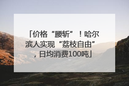 价格“腰斩”！哈尔滨人实现“荔枝自由”，日均消费100吨