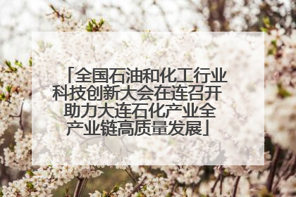 全国石油和化工行业科技创新大会在连召开 助力大连石化产业全产业链高质量发展