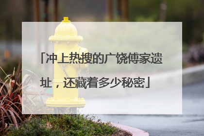 冲上热搜的广饶傅家遗址，还藏着多少秘密