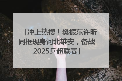 冲上热搜！樊振东许昕同框现身河北雄安，备战2025乒超联赛
