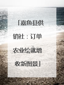 嘉鱼县供销社：订单农业绘就增收新图景