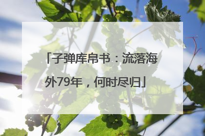 子弹库帛书：流落海外79年，何时尽归