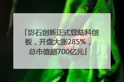 影石创新正式登陆科创板，开盘大涨285%，总市值超700亿元