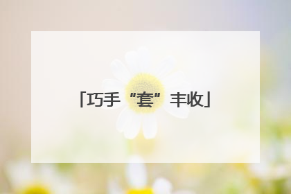 巧手“套”丰收