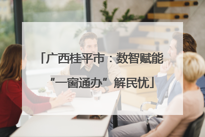 广西桂平市：数智赋能“一窗通办”解民忧