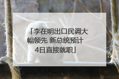 李在明出口民调大幅领先 新总统预计4日直接就职