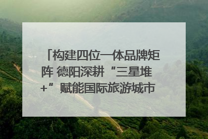 构建四位一体品牌矩阵 德阳深耕“三星堆+”赋能国际旅游城市建设｜文旅局长说