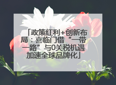 政策红利+创新布局：喜临门借“一带一路”与0关税机遇加速全球品牌化