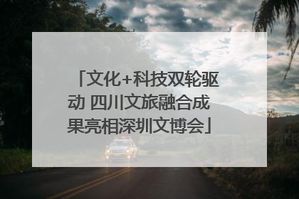 文化+科技双轮驱动 四川文旅融合成果亮相深圳文博会