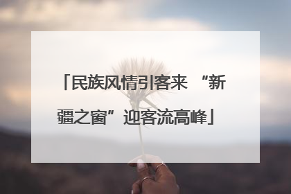 民族风情引客来 “新疆之窗”迎客流高峰