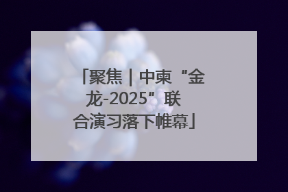 聚焦｜中柬“金龙-2025”联合演习落下帷幕