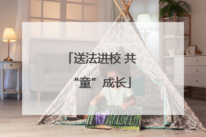 送法进校 共“童”成长