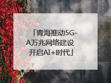 青海推动5G-A万兆网络建设 开启AI+时代