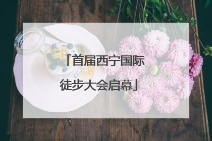 首届西宁国际徒步大会启幕