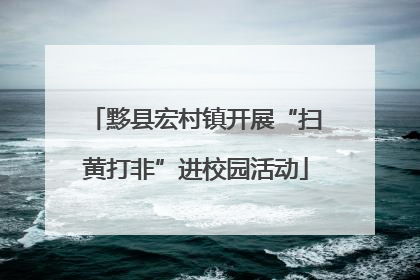 黟县宏村镇开展“扫黄打非”进校园活动