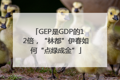 GEP是GDP的12倍，“林都”伊春如何“点绿成金”