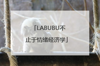 LABUBU不止于情绪经济学